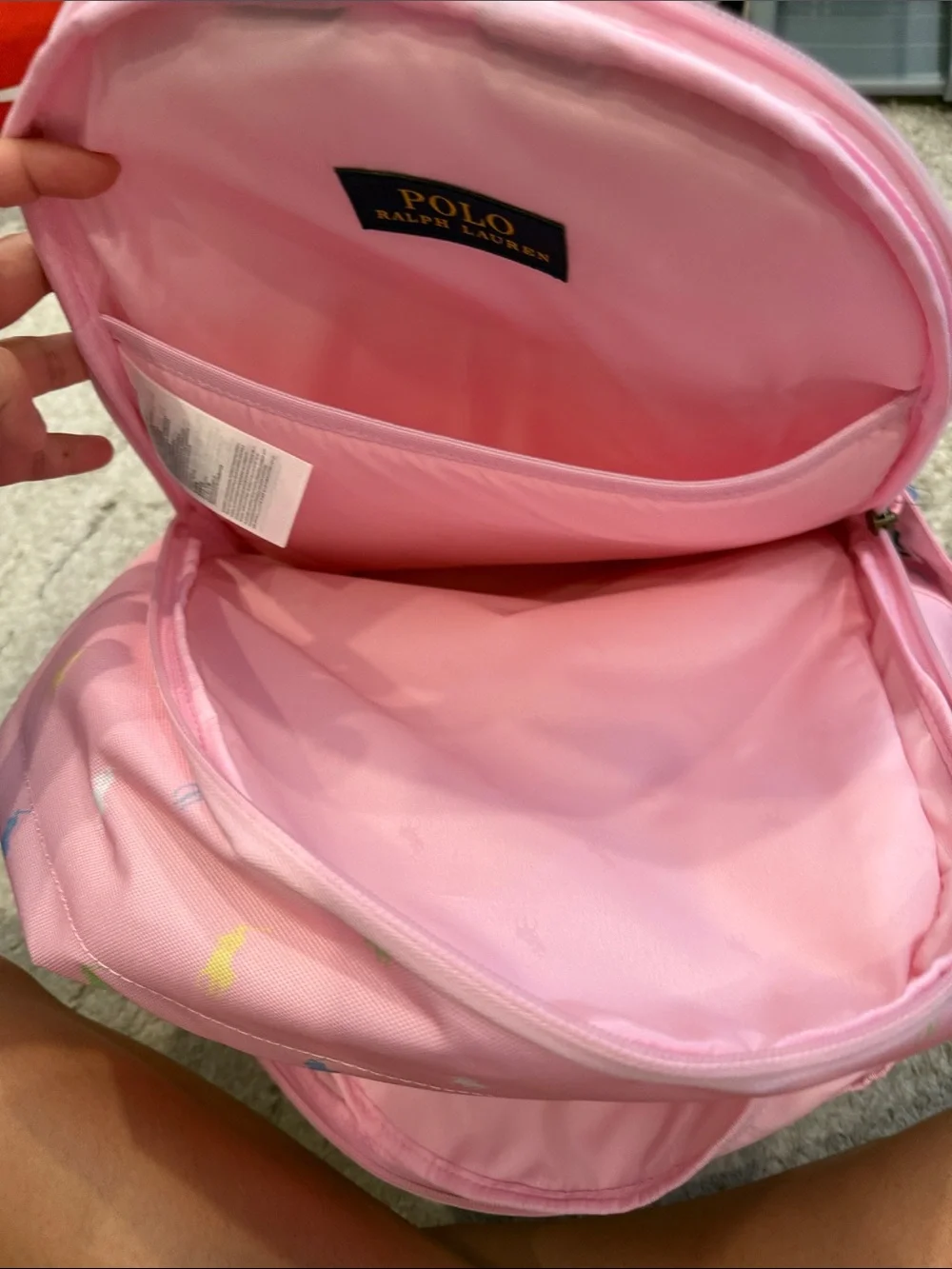 Polo by Ralph Lauren Pink Backpack